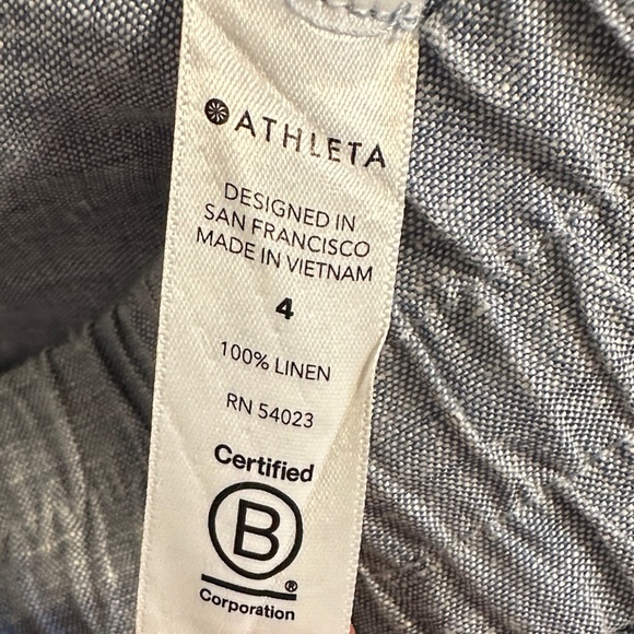 Athleta Light Cabo Linen Jogger Pants - Picture 9 of 9